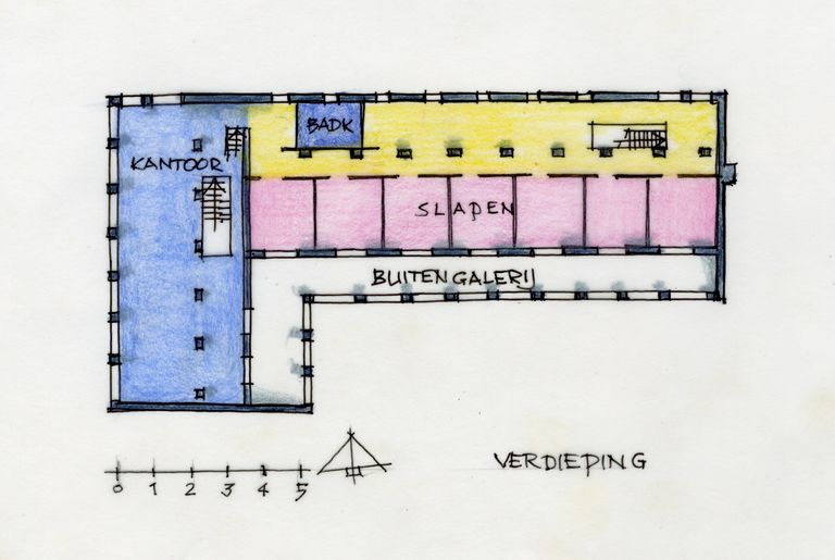 House Jan de Jong first floor plan